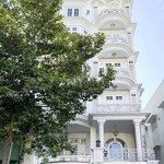 cho thuê nhà góc 2 mặt tiền đường trần bình trọng quận 5, diện tích: 8x22m nở hậu 10m, hầm 6 lầu