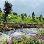 bán đất view suối thị trấn lộc thắng, khu tái định cư mới 500m²/500 tr