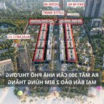 đón sóng liền kề shophouse trung tâm bãi cháy hạ long 2 mặt tiền sora hạ long