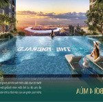 bán căn 1pn + view hồ bơi siêu đẹp tại the emerald 68 mặt tiền quốc lộ 13 của contecons và lê phong