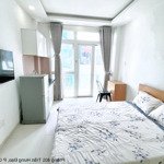 cho thuê phòng quận 1, 30m2 ban công, nội thất như hình tại đường trần hưng đạo - quận 1, thật 100%