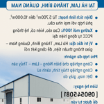  CHO THUÊ KHO/XƯỞNG 5.700M² - 10.000M² TẠI HÀ LAM, THĂNG BÌNH, QUẢNG NAM