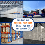 Cho thuê kho hạt nhựa chuyên biệt, giải pháp hiệu quả cho doanh nghiệp sản xuất!