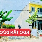 bán 1tỷ3 lô đất ngay ecocity tt. đức hoà, dân cư đông đúc hiện hữu, an ninh