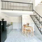 cho thuê phòng duplex 2 ban công đầy đủ nội thất ngay khu cnc, fpt, hutech