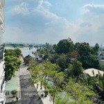 bán lô đất siêu hót viu sông + xây nhà cao tầng + đường 8 m xe hơi đỗ cửa ngày đêm
