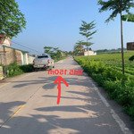 đất mặt đường kinh doanh - sát đường vành đai 5 và ccn đang san lấp mặt bằng