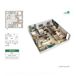 bán suất ngoại giao căn 3pn 2wc 106m2, giảm 1 tỷ so với giá gốc, kí cđt, htls 24t, full nội thất