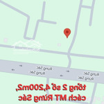 bán 4,200m2 đất 2 lối vào, cách mt rừng sác 25m, bình khánh, cần giờ