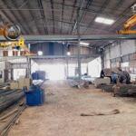 Cho thuê xưởng 1300m2 có 2 cẩu trục 5T mặt tiền Long Bình Tân, Biên Hòa, Đồng Nai có 80tr