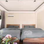 cho thuê khách sạn 12 phòng phố cổ ngay gần hồ gươm, dt 100m2 x 5 tầng - mt 4.5m - full đồ