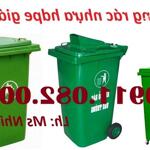 Chuyên sỉ thùng rác nhựa tại cần thơ- thùng rác 120l 240l 660l giá rẻ- lh 0911082000