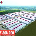 Cho thuê kho xưởng trong kcn yên bình 1 thái nguyên - diện tích 9.200m / giá chỉ 4,0$/m2