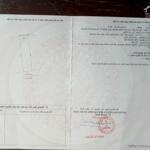 Bán đất mặt tiền đường lê a - bên hông chợ hòa khánh