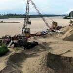 Cần hợp tác khai thác mỏ cát trữ lượng 500.000 khối hậu giang