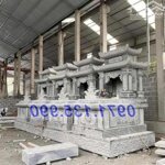 Mẫu mộ đá đôi đẹp bán tại cao bằng bắc kạn - mộ đôi song thân phu thê bằng đá