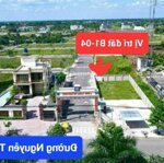 đất thật ko ảo b1-04 (78,99m2) ngay cổng long cang residence cách nguyễn trung trực 20m giá bán 1tỷ4 tl