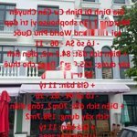 Gia đình đi định cư cần chuyển nhượng 2 căn shophouse vị trí đẹp tại vin grand world phú quốc