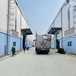 Cho thuê 2800m2 nhà xưởng xây mới trong kcn châu sơn