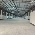 Cho thuê kho xưởng diện tích 2600m2. tại kcn đồng văn 2.