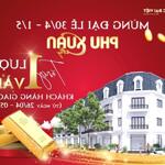 Mừng đại lễ 30/4 - 1/5, tặng ngay “lộc vàng” khi khách hàng sở hữu nhà phố phú xuân city