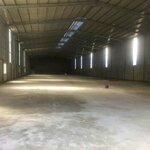 Cho thuê 8.000 m2 kho xưởng khung thép cao 7m tại km số 14 mặt đại lộ thăng long