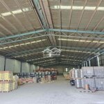 Kho xưởng(3400m2)pccc.trạm điện.cont 40f.trần 10m