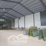 Cho thuê 350m2 nhà xưởng gần kcn phú nghĩa