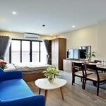 Cho thuê căn hộ dịch vụ tại nhật chiêu, tây hồ, 35m2, 1pn, ban công, đầy đủ nội thất mới hiện đại