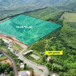 Lô 3,7ha thế đất thoải thoải, bám suối hơn 300m, giao thông thuận tiện