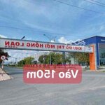 Nền mặt tiền sổ hồng đường d1 kdc hồng loan gần cầu tr.hoang.na va bxe