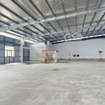 Kho xưởng đẹp 4500m2 mới xây chưa qua sử dụng cho thuê tại kcn tân đức