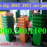 Thùng rác các loại thông thường- thùng rác 120l 240l 660l giá rẻ- lh 0911082000