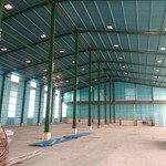 Cho thuê kho xưởng 2.000 m2 giá 55 nghìn/m2 đường quốc lộ 1a xã long hiệp huyện bến lức long an