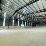 Cho thuê xưởng 3000m2 tại bến cát, bd