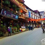 đang có 3 lô đất view xuất sắc nhất sapa, 34m mặt phố mường hoa. khách sạn mặt phố cầu mây cần bán