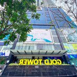 Cho thuê văn phòng tại toà nhà gold tower-nguyễn trãi, thanh xuân, hà nội. dt: 96 -156 -1000m2