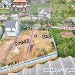 Lô biệt thự 549m2 (13x37) mặt tiền đường đa phú, p7, tp đà lạt