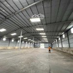 Cho thuê kho 1600m2 mặt tiền ql27,