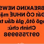 Bán đất cổ nhuế mặt ngõ oto 7 chỗ ra vào, ngõ thông, mặt tiền rộng