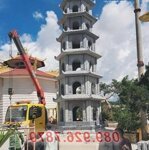 Mẫu Tháp - Mộ Bảo Tháp Lục Giác Đẹp Bán Tại Lâm Đồng Bằng - Đá Xanh Trắng, Mẫu - Mộ - Tháp 3 5 7 Tầng, Lăng - Mộ - Tháp