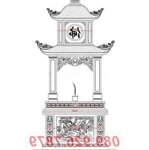 Mẫu Tháp - Mộ Bảo Tháp Lục Giác Đẹp Bán Tại Ninh Thuận Bằng - Đá Xanh Trắng, Mẫu - Mộ - Tháp 3 5 7 Tầng, Lăng - Mộ - Tháp