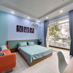 Cho thuê chung cư 1pn 40m2 full nội thất ban công cầu vượt cây gõ