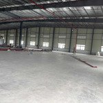 Cho thuê 6800m2 nhà xưởng tại kcn deeep c hải phòng