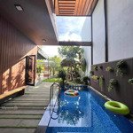 Cho thuê villa nguyên căn - sân vườn có hồ bơi - khu vực hoà xuân gần cầu nguyễn tri phương