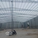 Chính chủ cho thuê kho xưởng mới xây dựng 5000m2, văn lâm, hưng yên