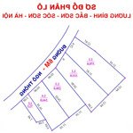 đất nghỉ dưỡng sóc sơn sổ đỏ giá công nhân chỉ hơn 3tr/m2 view đồng từ 200 đến 300m2 đường thông 6m