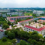 Chủ nhà cần tiền bán nhanh vị trí lô đất làn 2 kđt vườn sen từ sơn, giá chỉ 24tr/m2, view công viên