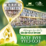 Bán lỗ 300 triệu lô đất 125m2 shr five star eco city đưong 10m