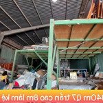 Cho thuê kho xưởng quận 7diện tích360m trần cao 8m làm kệ tăng diện tích.